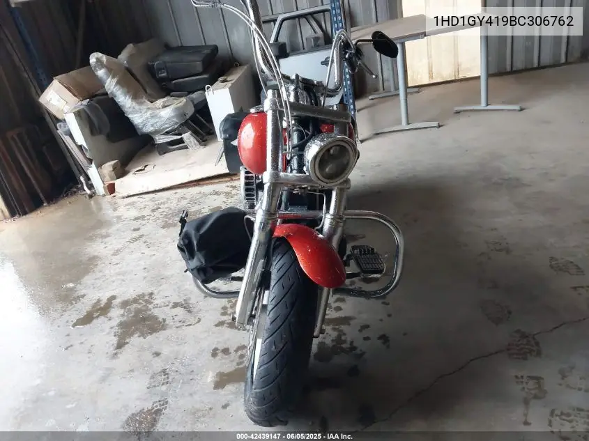 2011 Harley-Davidson Fxdf VIN: 1HD1GY419BC306762 Lot: 42439147