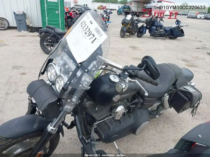 2012 Harley-Davidson Fxdf Dyna Fat Bob VIN: 1HD1GYM10CC320633 Lot: 42132971