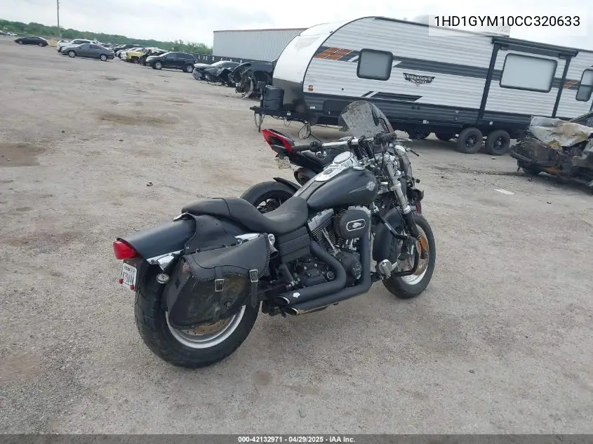 2012 Harley-Davidson Fxdf Dyna Fat Bob VIN: 1HD1GYM10CC320633 Lot: 42132971