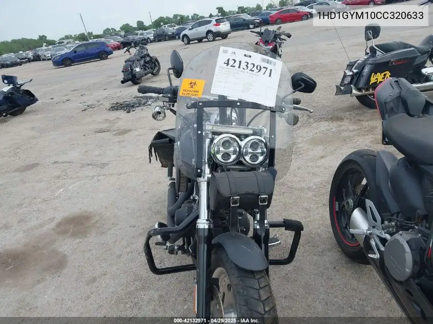 2012 Harley-Davidson Fxdf Dyna Fat Bob VIN: 1HD1GYM10CC320633 Lot: 42132971