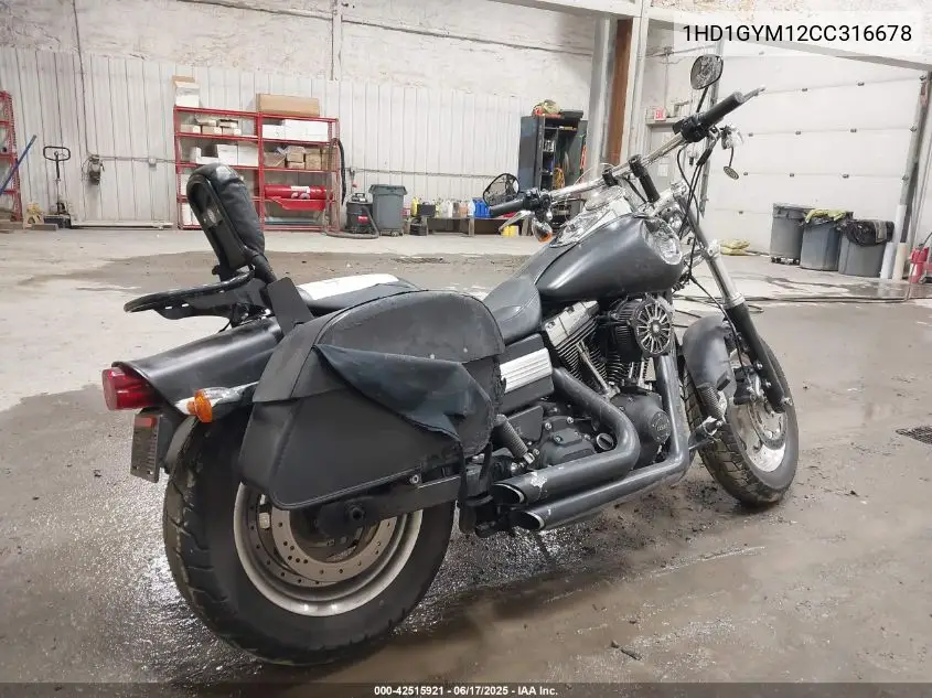 2012 Harley-Davidson Fxdf Dyna Fat Bob VIN: 1HD1GYM12CC316678 Lot: 42515921