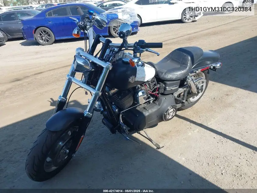 2013 Harley-Davidson Fxdf Dyna Fat Bob VIN: 1HD1GYM31DC320384 Lot: 42174014