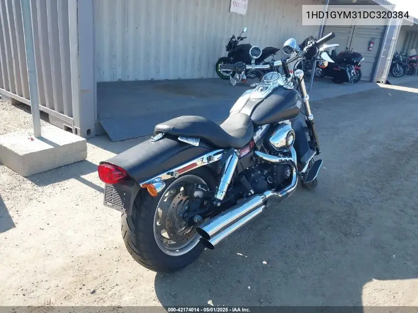 2013 Harley-Davidson Fxdf Dyna Fat Bob VIN: 1HD1GYM31DC320384 Lot: 42174014