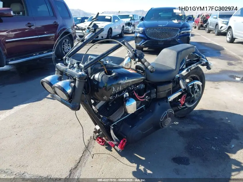 2015 Harley-Davidson Fxdf Dyna Fat Bob VIN: 1HD1GYM17FC302974 Lot: 42217510