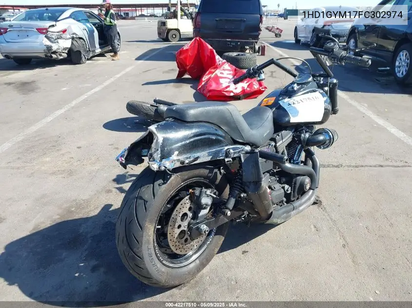 2015 Harley-Davidson Fxdf Dyna Fat Bob VIN: 1HD1GYM17FC302974 Lot: 42217510