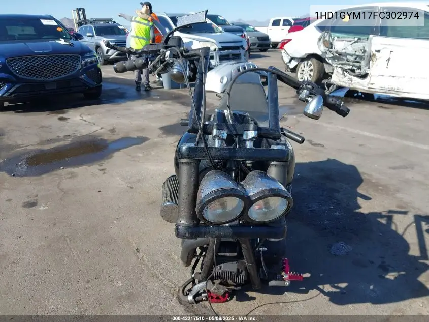 2015 Harley-Davidson Fxdf Dyna Fat Bob VIN: 1HD1GYM17FC302974 Lot: 42217510