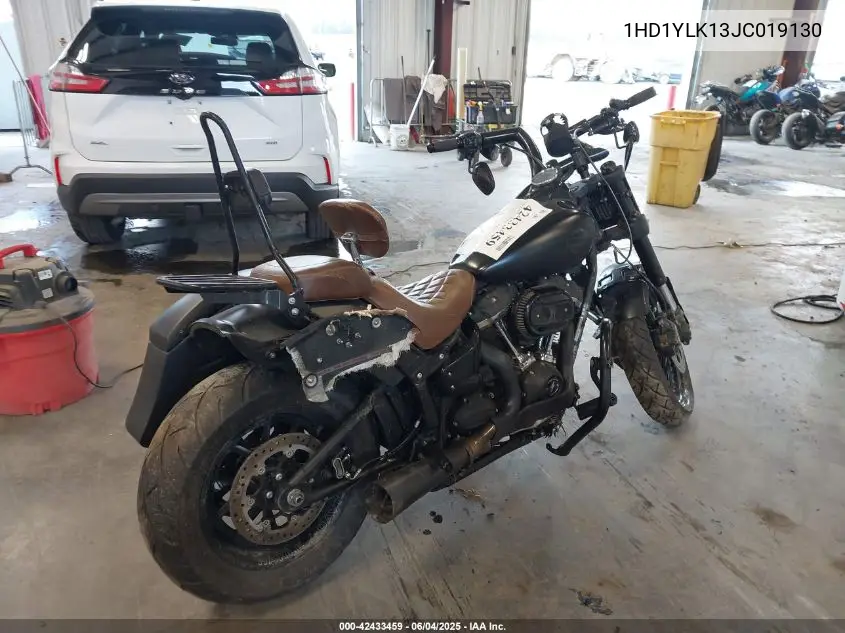 2018 Harley-Davidson Fxfbs Fat Bob 114 VIN: 1HD1YLK13JC019130 Lot: 42433459
