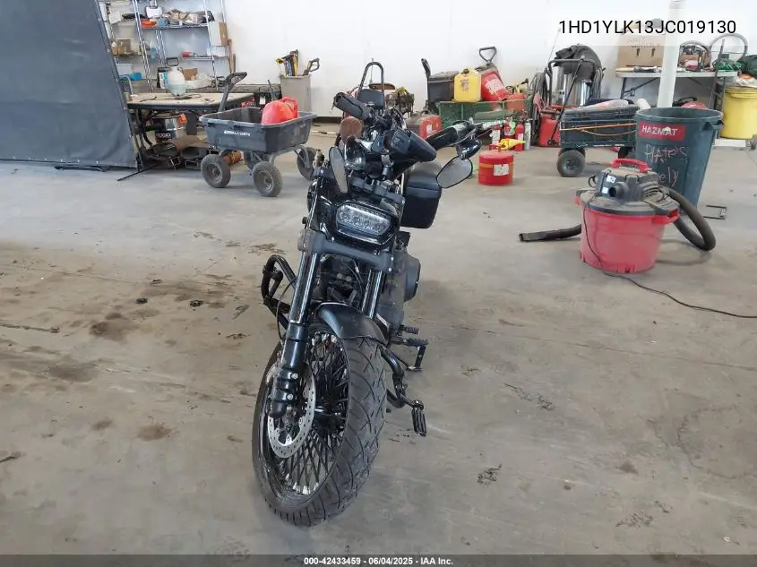 2018 Harley-Davidson Fxfbs Fat Bob 114 VIN: 1HD1YLK13JC019130 Lot: 42433459