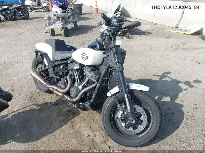2018 Harley-Davidson Fxfbs Fat Bob 114 VIN: 1HD1YLK12JC045184 Lot: 42507065