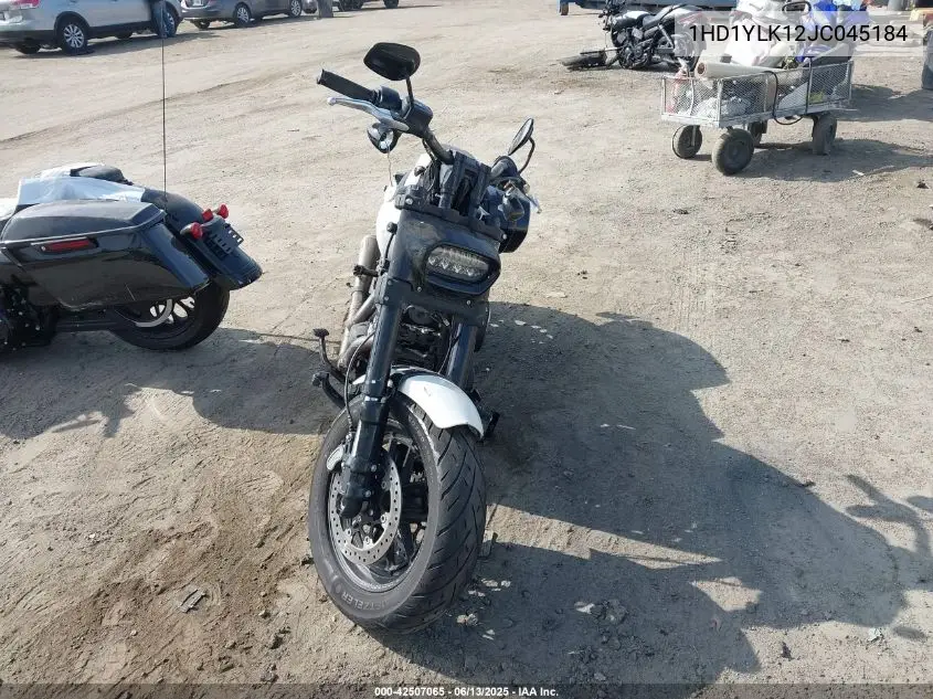 2018 Harley-Davidson Fxfbs Fat Bob 114 VIN: 1HD1YLK12JC045184 Lot: 42507065
