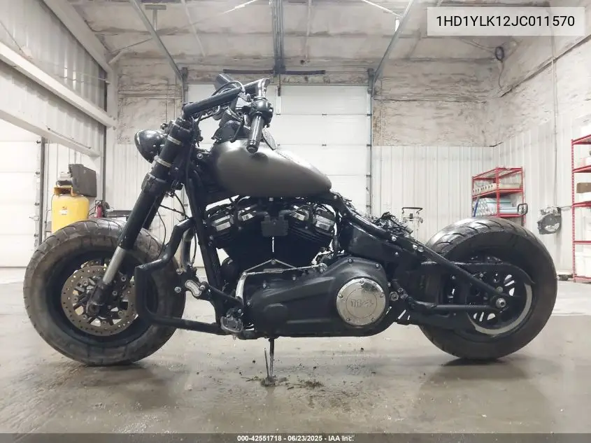 2018 Harley-Davidson Fxfbs Fat Bob 114 VIN: 1HD1YLK12JC011570 Lot: 42551718