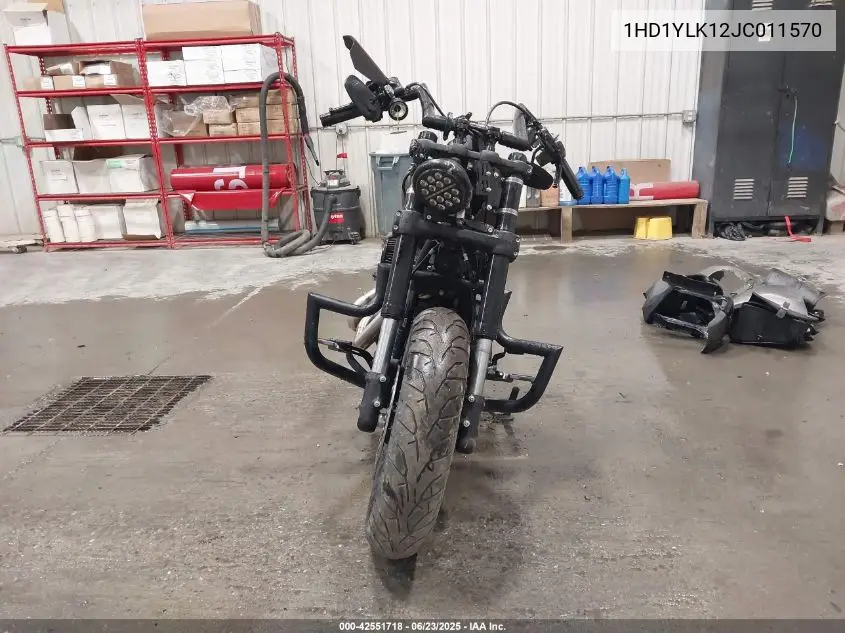 2018 Harley-Davidson Fxfbs Fat Bob 114 VIN: 1HD1YLK12JC011570 Lot: 42551718