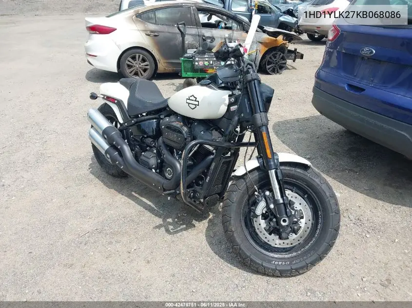 2019 Harley-Davidson Fxfbs VIN: 1HD1YLK27KB068086 Lot: 42475751