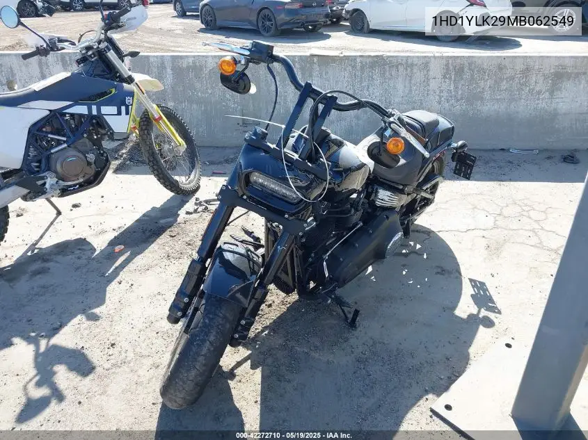 2021 Harley-Davidson Fxfbs VIN: 1HD1YLK29MB062549 Lot: 42272710