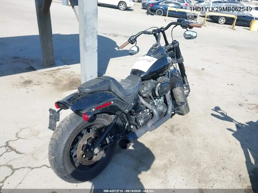 2021 Harley-Davidson Fxfbs VIN: 1HD1YLK29MB062549 Lot: 42272710
