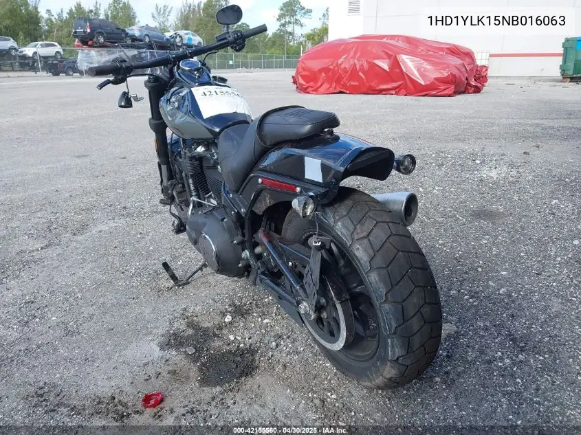 2022 Harley-Davidson Fxfbs VIN: 1HD1YLK15NB016063 Lot: 42155560