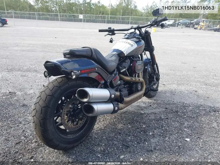 2022 Harley-Davidson Fxfbs VIN: 1HD1YLK15NB016063 Lot: 42155560