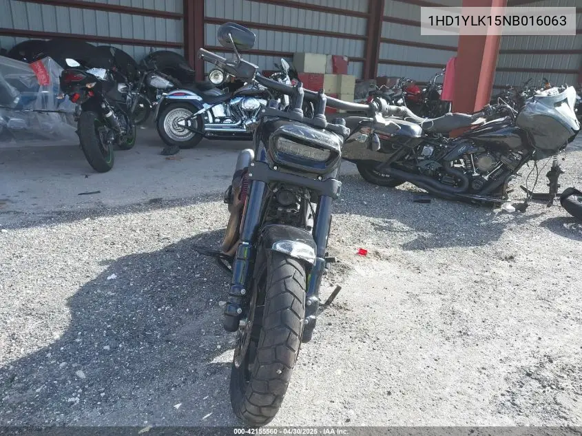 2022 Harley-Davidson Fxfbs VIN: 1HD1YLK15NB016063 Lot: 42155560