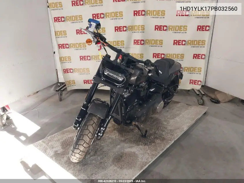 2023 Harley-Davidson Fxfbs VIN: 1HD1YLK17PB032560 Lot: 42326210