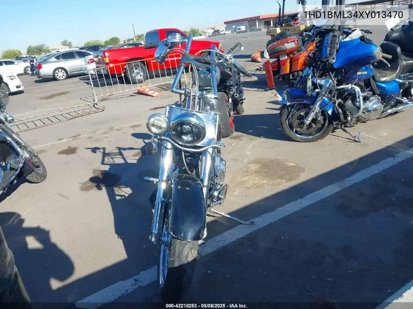 1999 Harley-Davidson Flstf VIN: 1HD1BML34XY013470 Lot: 42218253