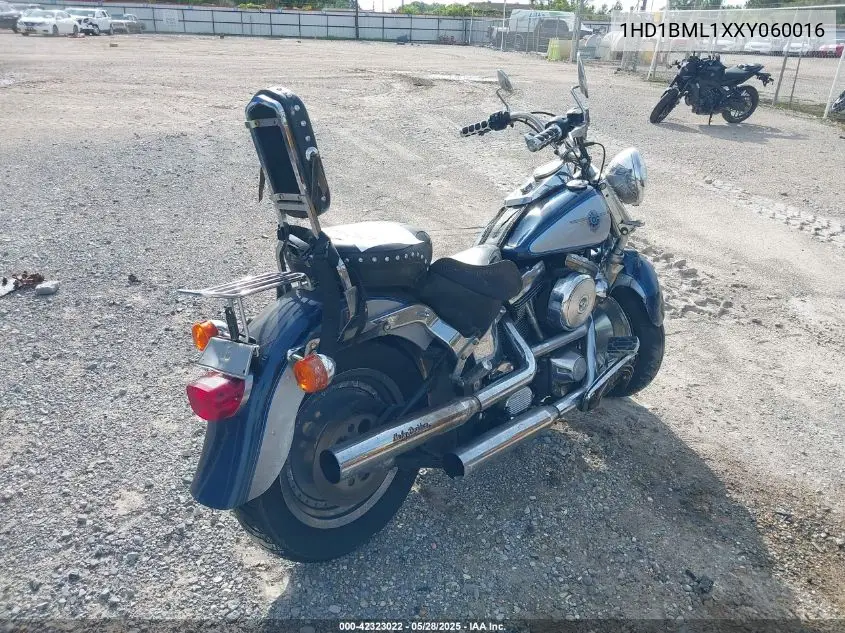 1999 Harley-Davidson Flstf VIN: 1HD1BML1XXY060016 Lot: 42323022