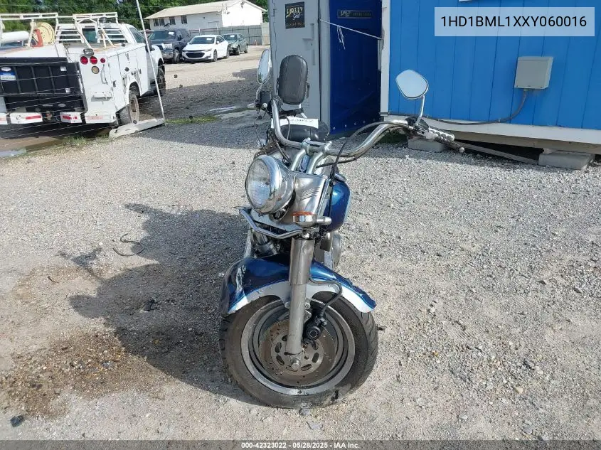 1999 Harley-Davidson Flstf VIN: 1HD1BML1XXY060016 Lot: 42323022
