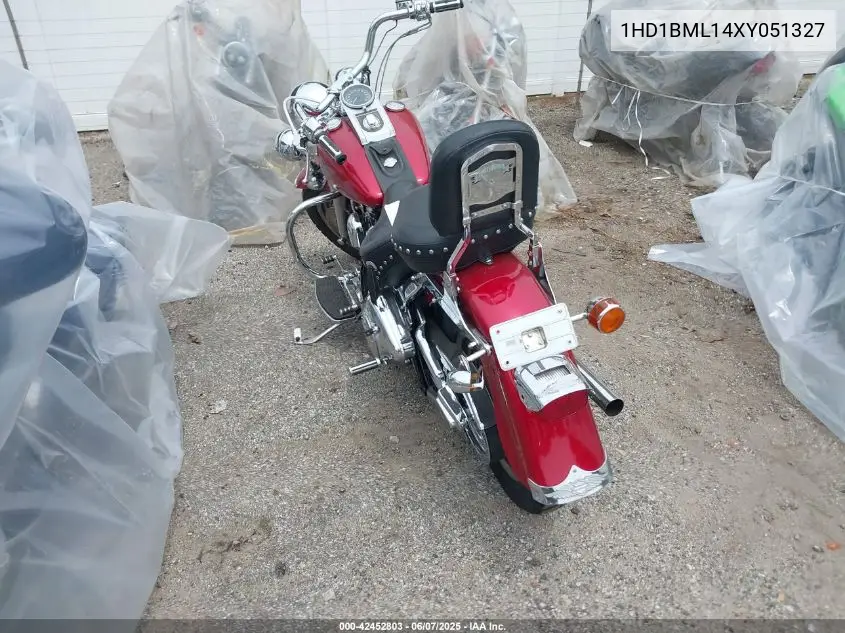 1999 Harley-Davidson Flstf VIN: 1HD1BML14XY051327 Lot: 42452803