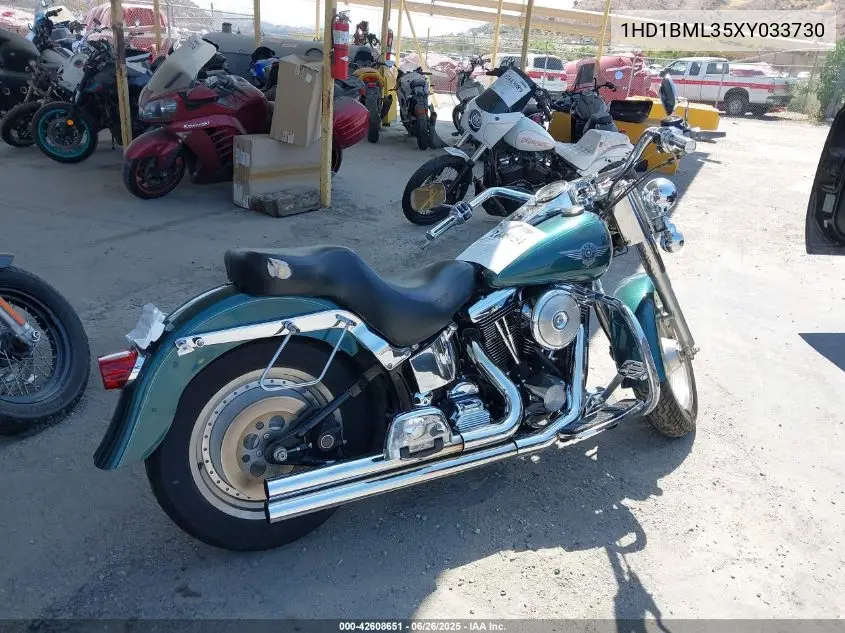1999 Harley-Davidson Flstf VIN: 1HD1BML35XY033730 Lot: 42608651