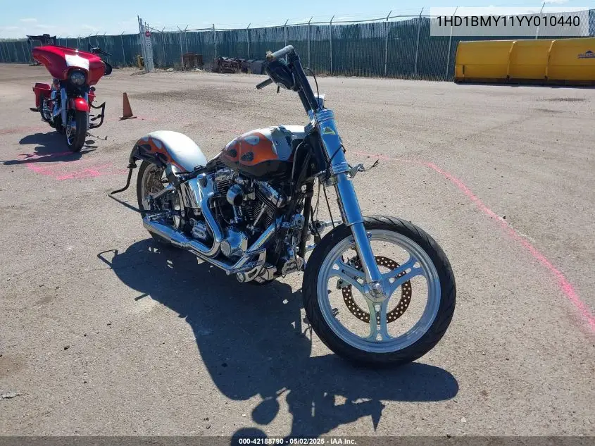 2000 Harley-Davidson Flstf VIN: 1HD1BMY11YY010440 Lot: 42188790