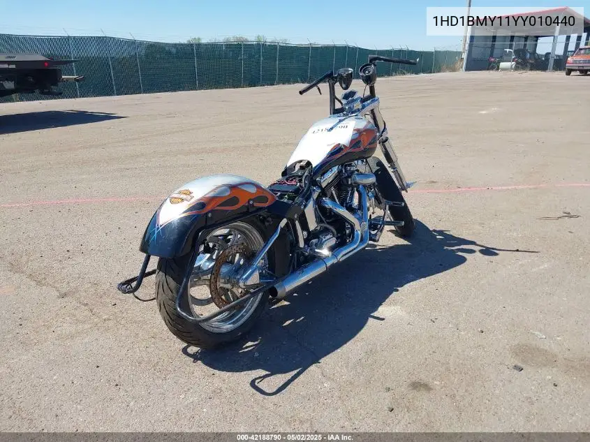 2000 Harley-Davidson Flstf VIN: 1HD1BMY11YY010440 Lot: 42188790