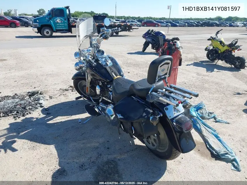 2001 Harley-Davidson Flstfi VIN: 1HD1BXB141Y081597 Lot: 42242784