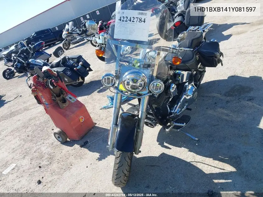 2001 Harley-Davidson Flstfi VIN: 1HD1BXB141Y081597 Lot: 42242784