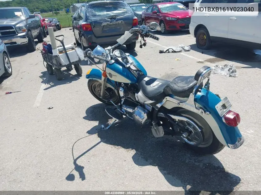 2001 Harley-Davidson Flstfi VIN: 1HD1BXB161Y023040 Lot: 42388969