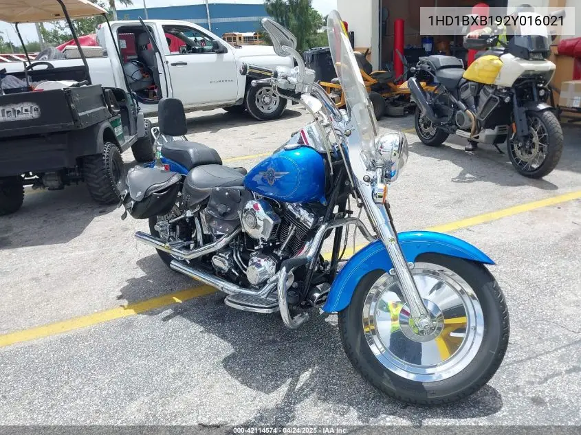 2002 Harley-Davidson Flstfi VIN: 1HD1BXB192Y016021 Lot: 42114574