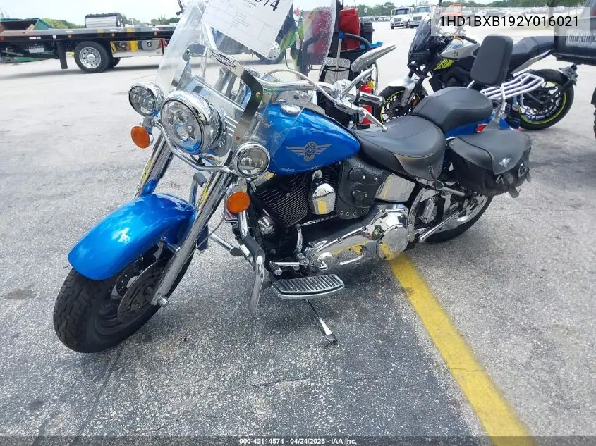 2002 Harley-Davidson Flstfi VIN: 1HD1BXB192Y016021 Lot: 42114574