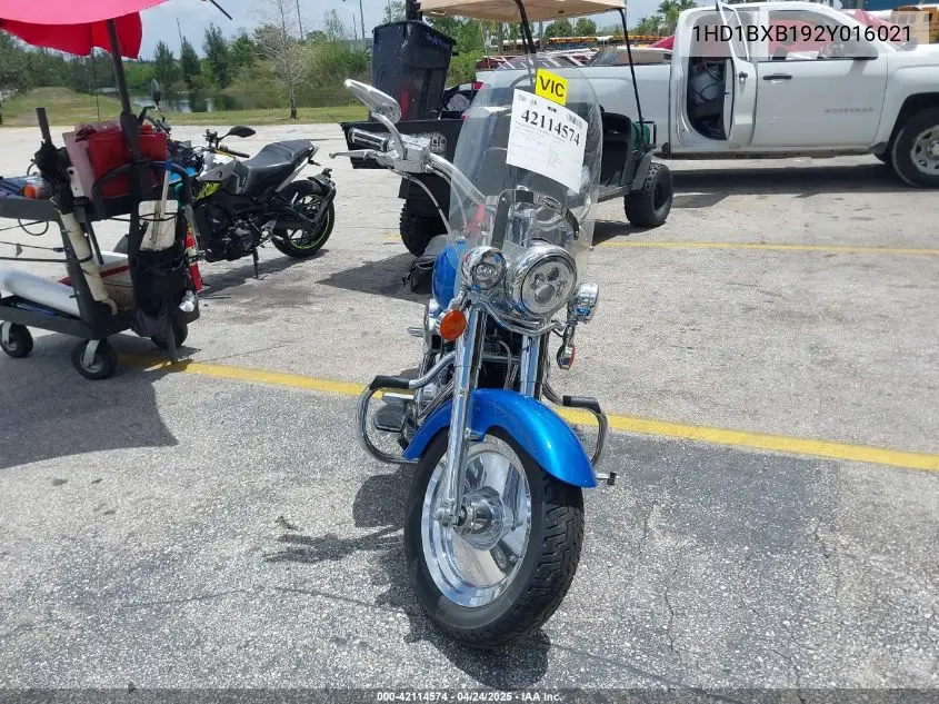 2002 Harley-Davidson Flstfi VIN: 1HD1BXB192Y016021 Lot: 42114574
