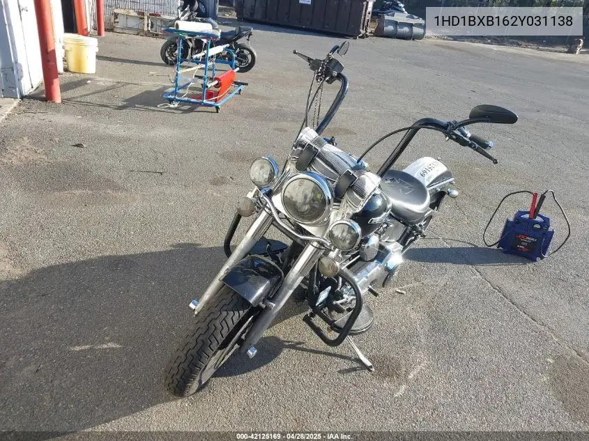 2002 Harley-Davidson Flstfi VIN: 1HD1BXB162Y031138 Lot: 42125169