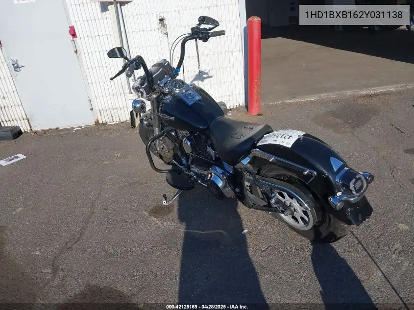2002 Harley-Davidson Flstfi VIN: 1HD1BXB162Y031138 Lot: 42125169
