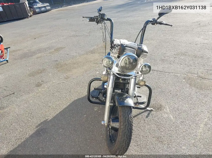 2002 Harley-Davidson Flstfi VIN: 1HD1BXB162Y031138 Lot: 42125169