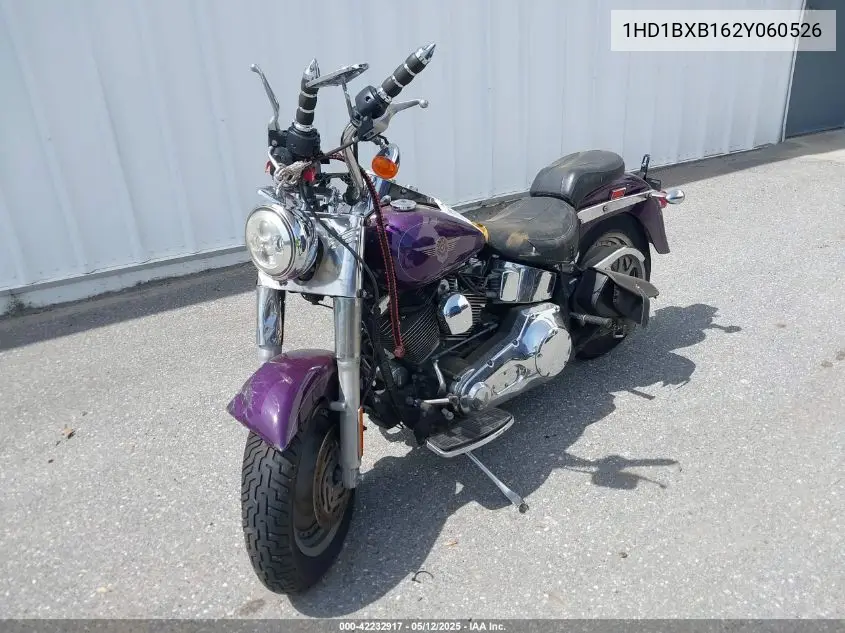 2002 Harley-Davidson Flstfi VIN: 1HD1BXB162Y060526 Lot: 42232917