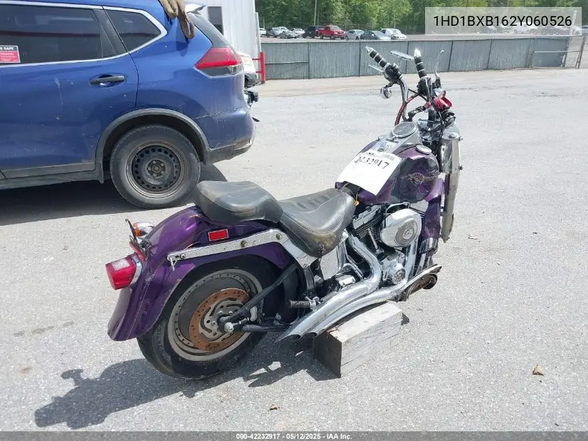 2002 Harley-Davidson Flstfi VIN: 1HD1BXB162Y060526 Lot: 42232917