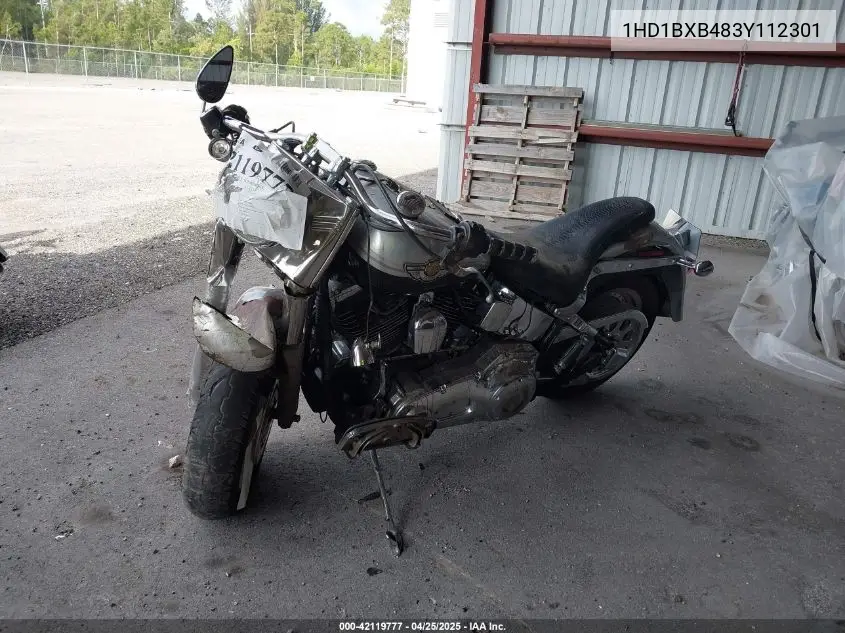 2003 Harley-Davidson Flstfi Anniversary VIN: 1HD1BXB483Y112301 Lot: 42119777