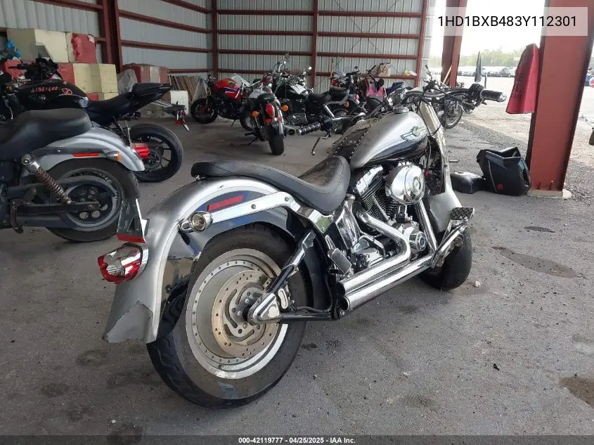 2003 Harley-Davidson Flstfi Anniversary VIN: 1HD1BXB483Y112301 Lot: 42119777