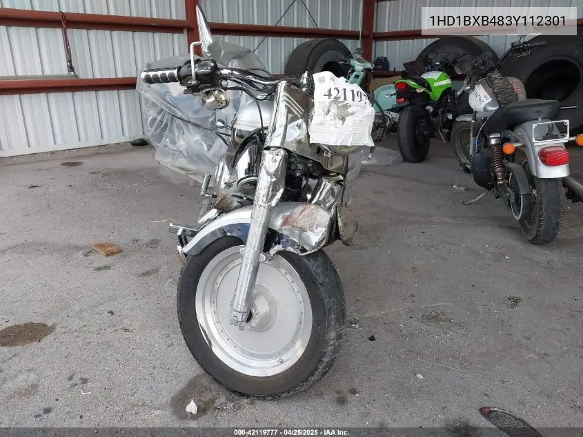 2003 Harley-Davidson Flstfi Anniversary VIN: 1HD1BXB483Y112301 Lot: 42119777