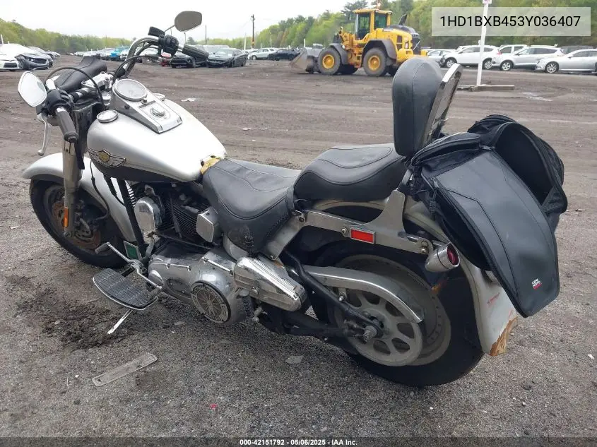 2003 Harley-Davidson Flstfi Anniversary VIN: 1HD1BXB453Y036407 Lot: 42151792