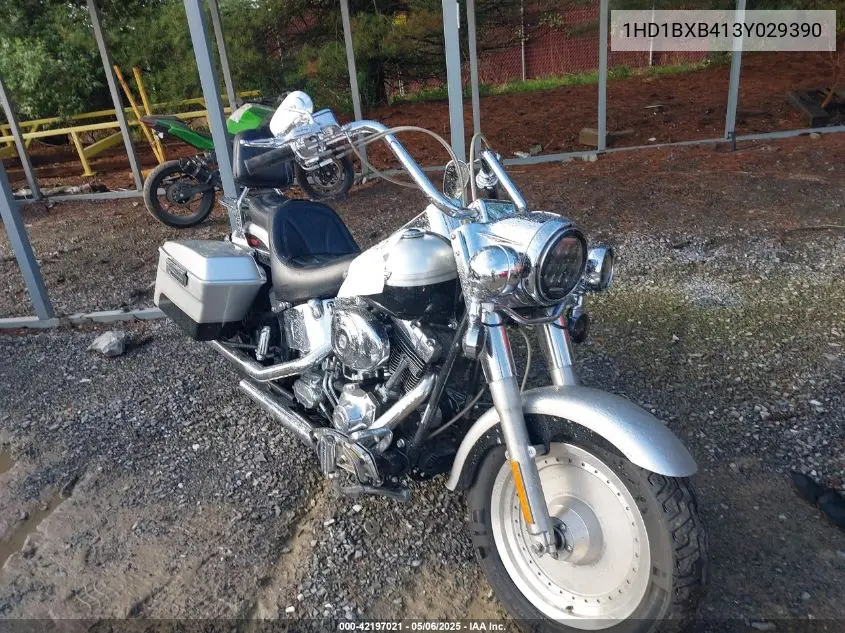 2003 Harley-Davidson Flstfi Anniversary VIN: 1HD1BXB413Y029390 Lot: 42197021