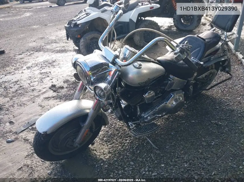 2003 Harley-Davidson Flstfi Anniversary VIN: 1HD1BXB413Y029390 Lot: 42197021