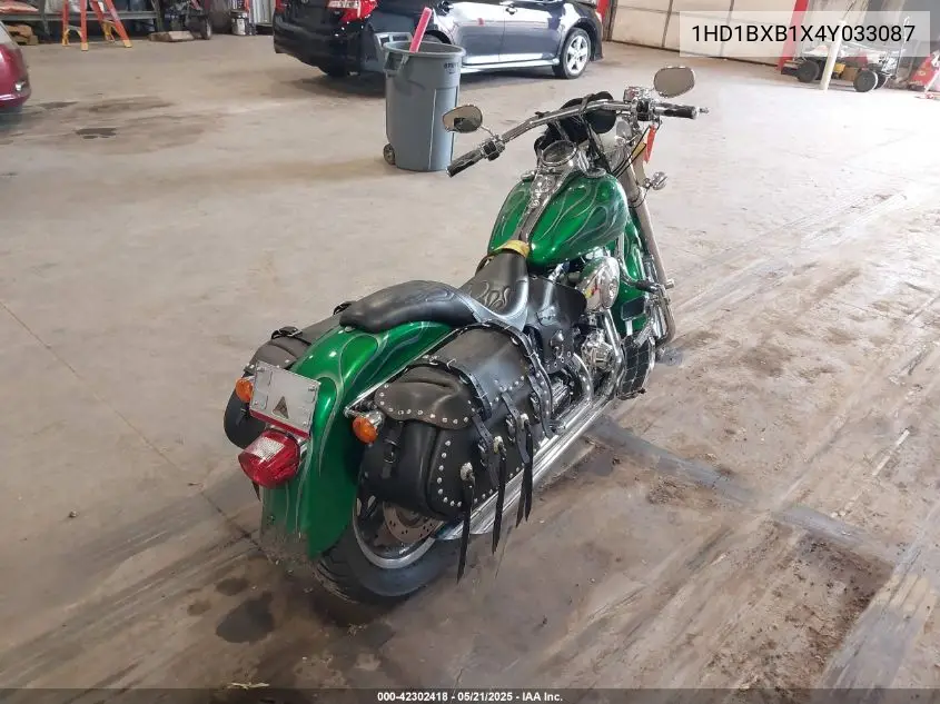 2004 Harley-Davidson Flstfi VIN: 1HD1BXB1X4Y033087 Lot: 42302418