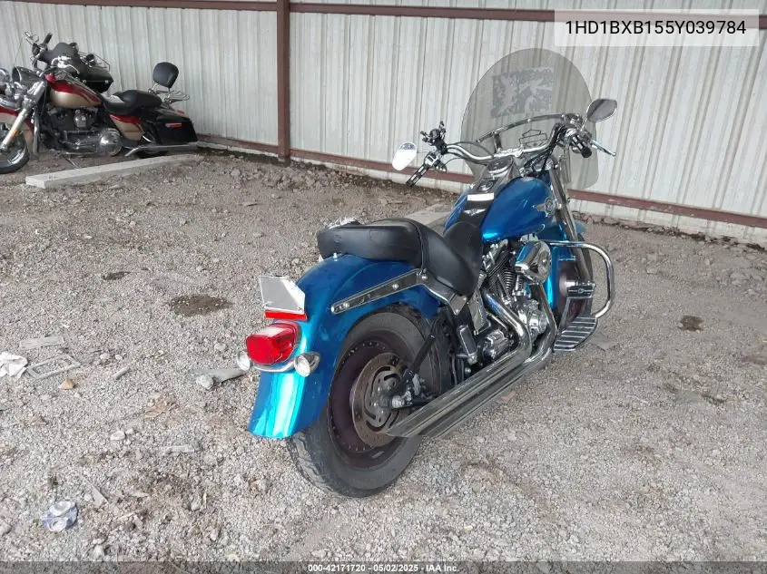 2005 Harley-Davidson Flstfi VIN: 1HD1BXB155Y039784 Lot: 42171720