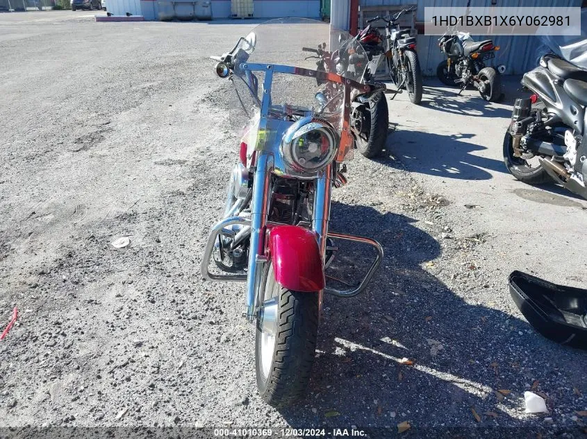 2006 Harley-Davidson Flstfi VIN: 1HD1BXB1X6Y062981 Lot: 41010369